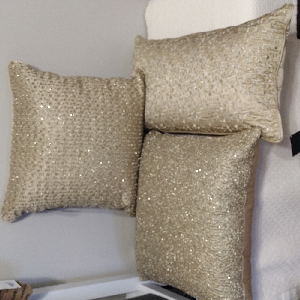 Hudson Park Speckle Ombre Decorative Pillows Set of 3